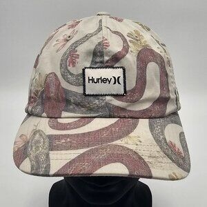 Hurley Strapback Multicolor Snake One Size Adjustable The Classics Yupoong Hat